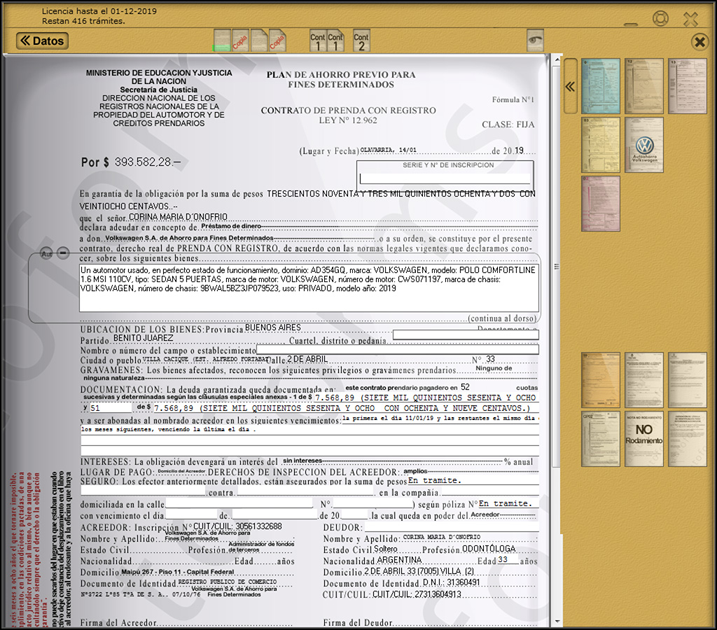 Autoforms - Sistema de gestoría digital
